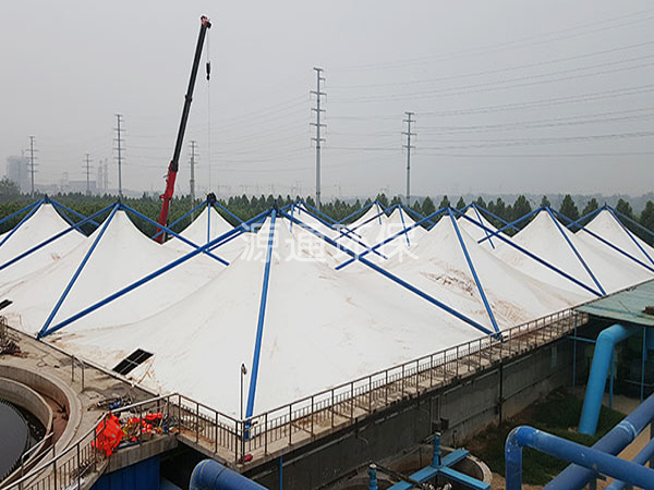 環保設施：污水池加蓋